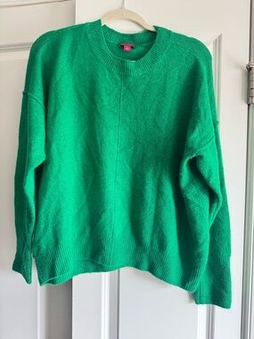 Vince Camuto Bright Green Crewneck Sweater